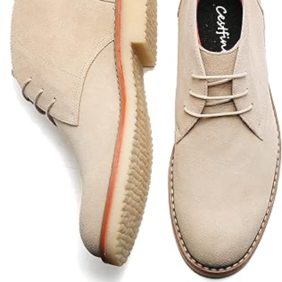NWOB Cestfini Men\'s Suede Chelsea Chukka Ankle Boots main image 6